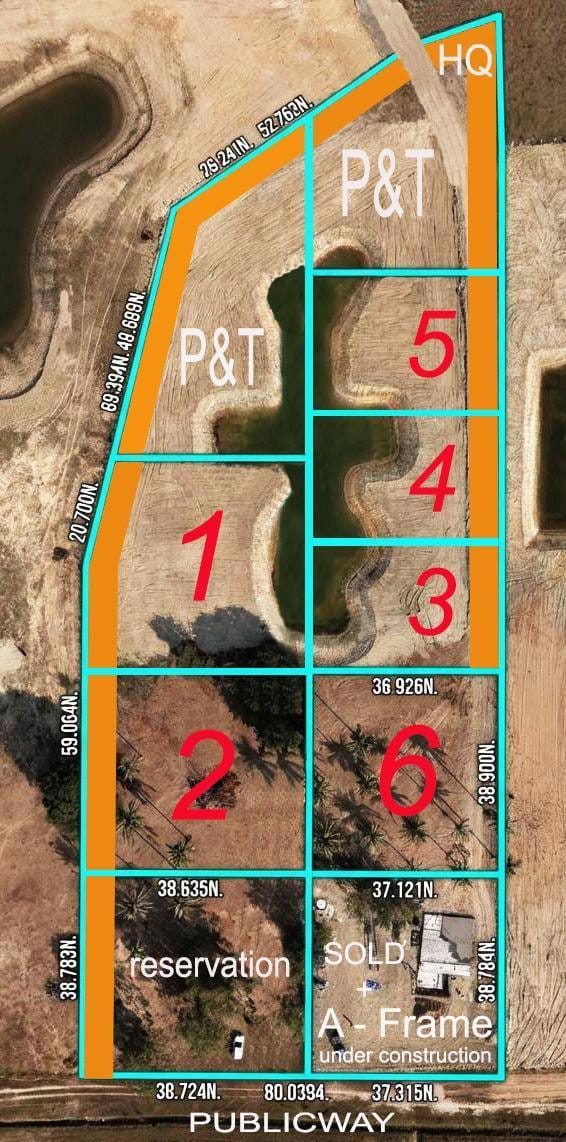 Lageplan Mountain View Estates
